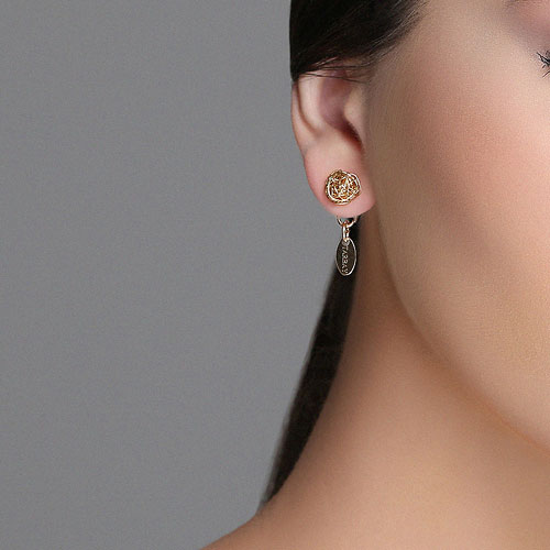 Clementina Stud Earrings #1 (6mm) Earrings TARBAY   