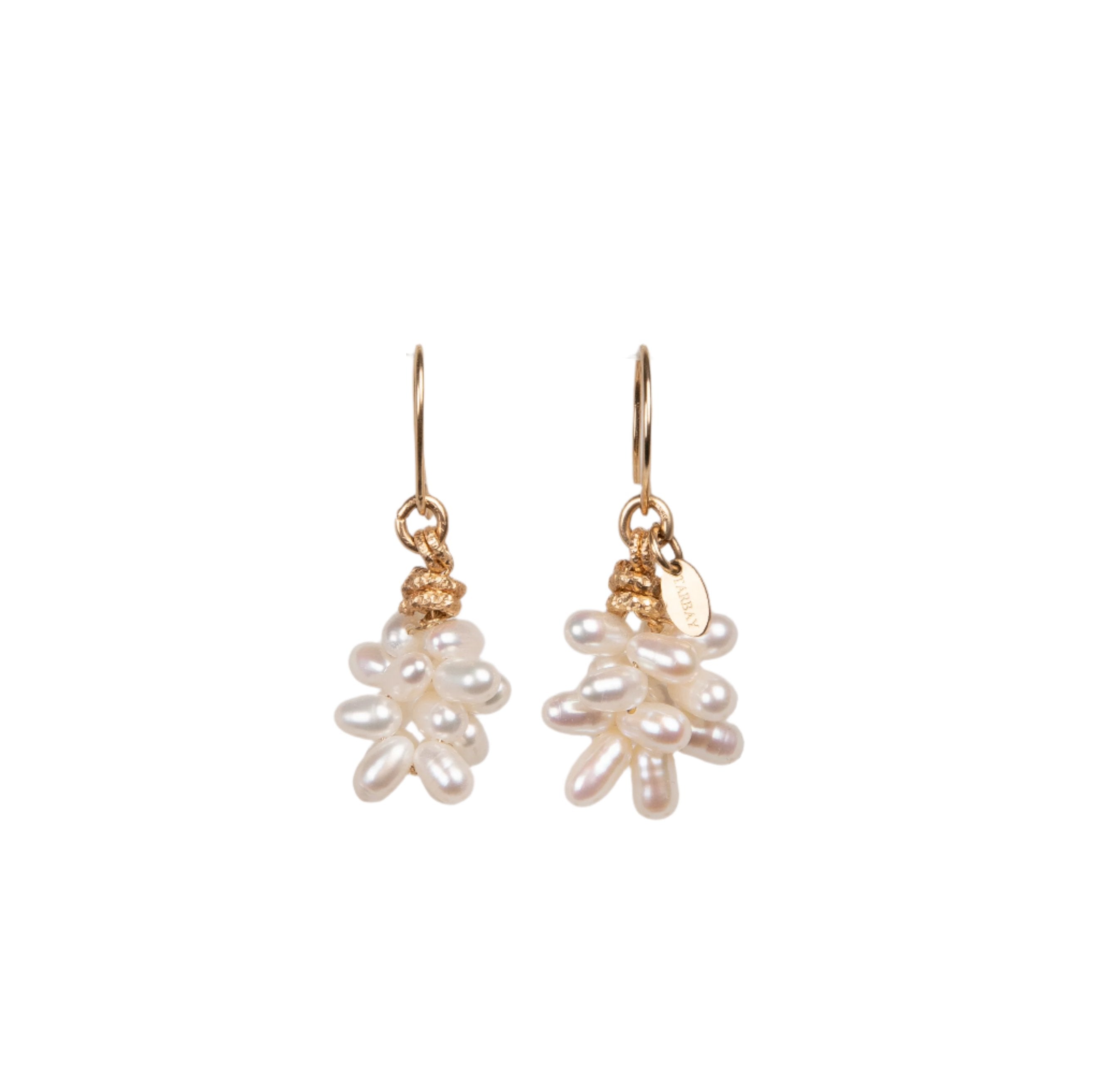 Paola Earrings #3 (40mm) - Pearl Earrings TARBAY   