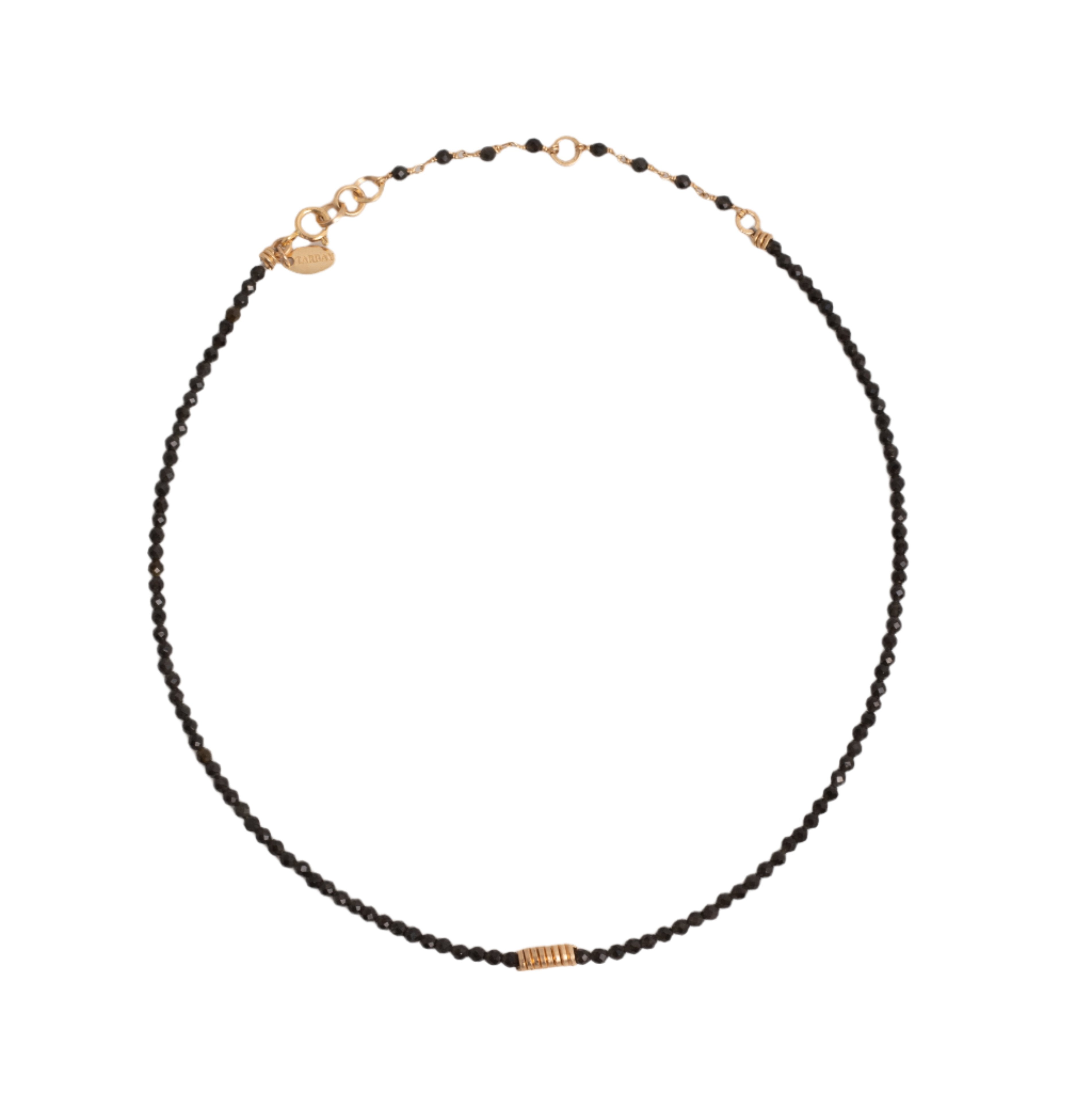 Diana Necklace #1 - Black Spinel Necklaces TARBAY