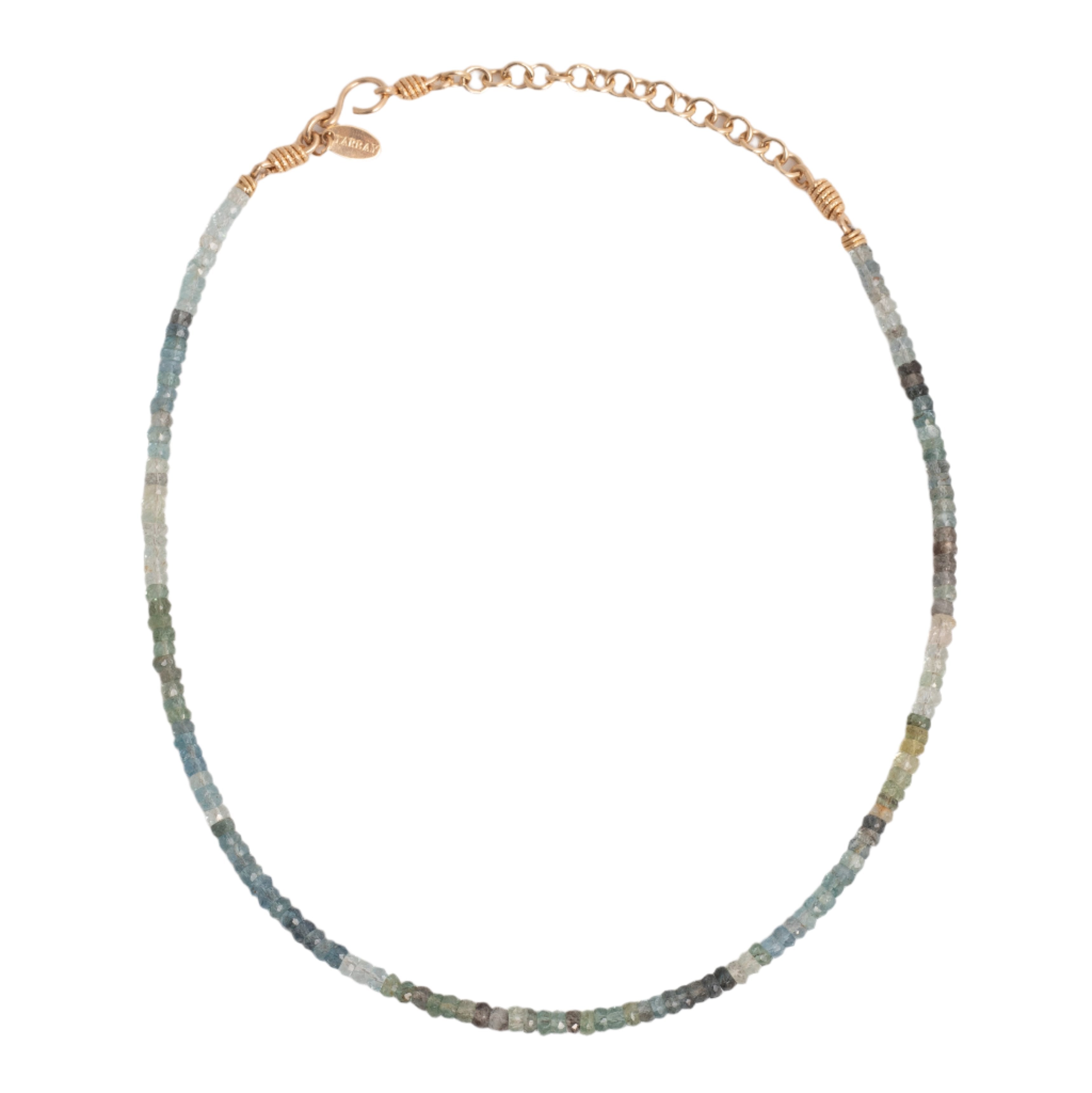 Cascada Necklace #1 - Aquamarine Necklaces TARBAY