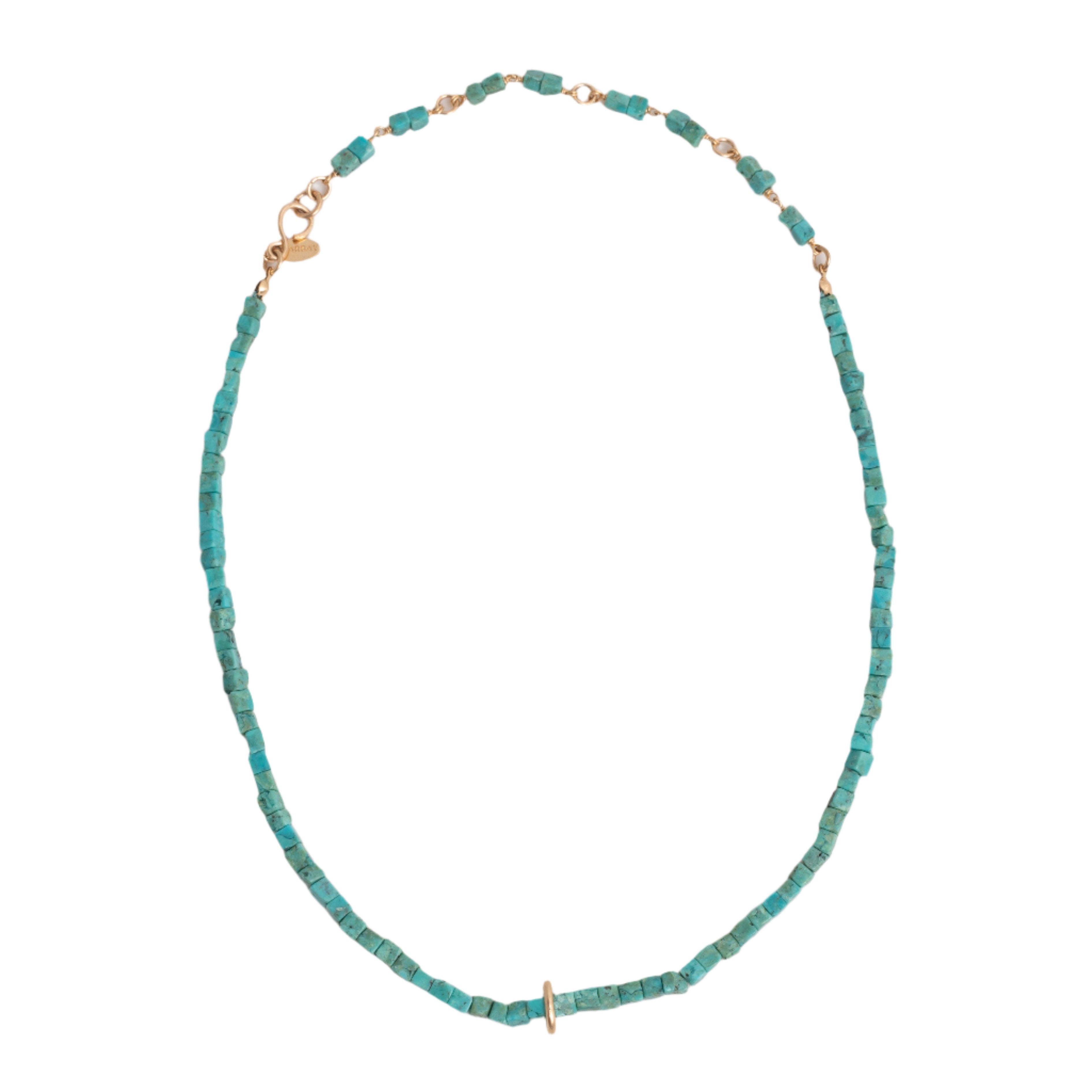 Marcela Necklace #1 - Turquoise Necklaces TARBAY