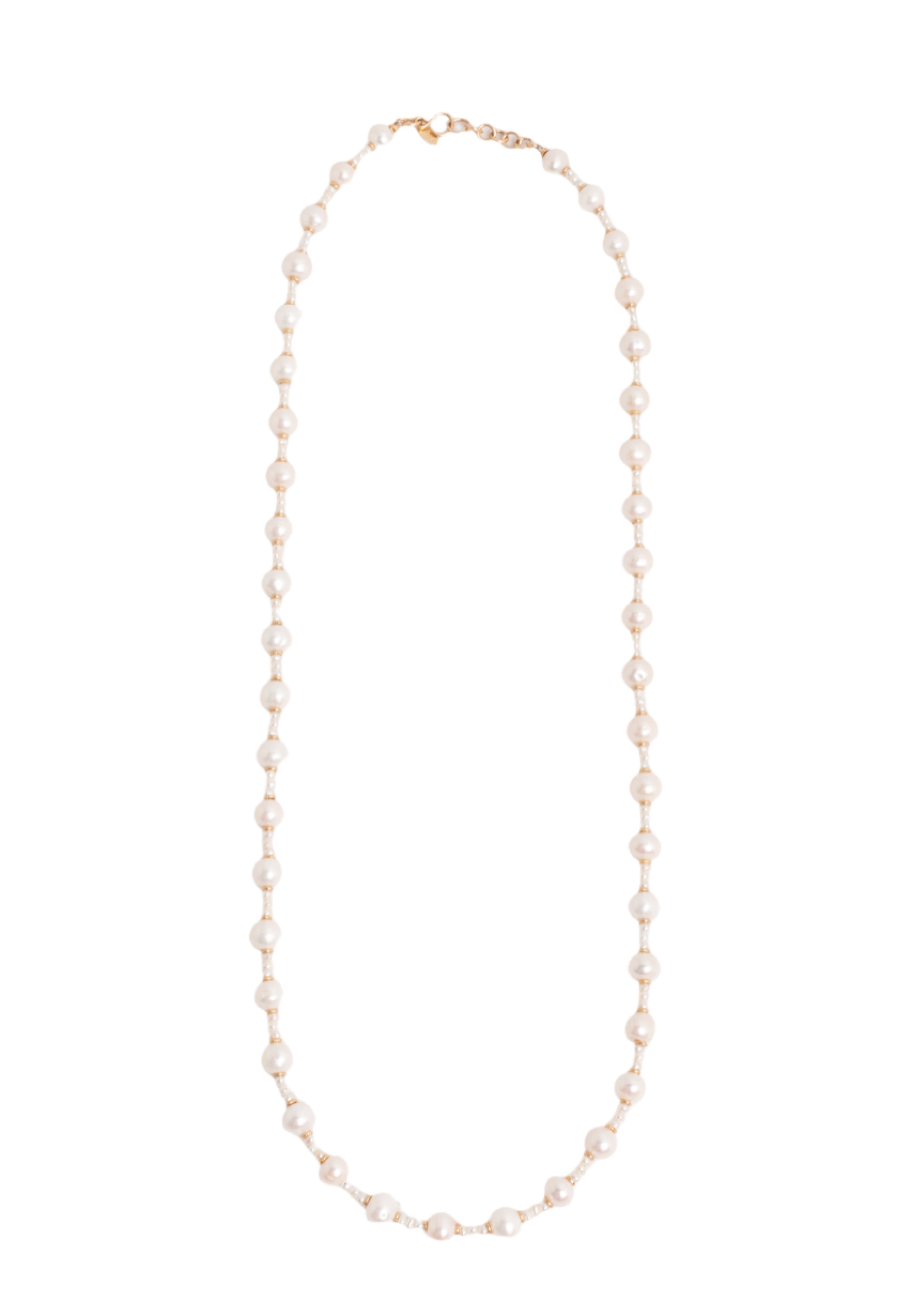 Cubagua Necklace #2 (85cm) - White Pearl Necklaces TARBAY