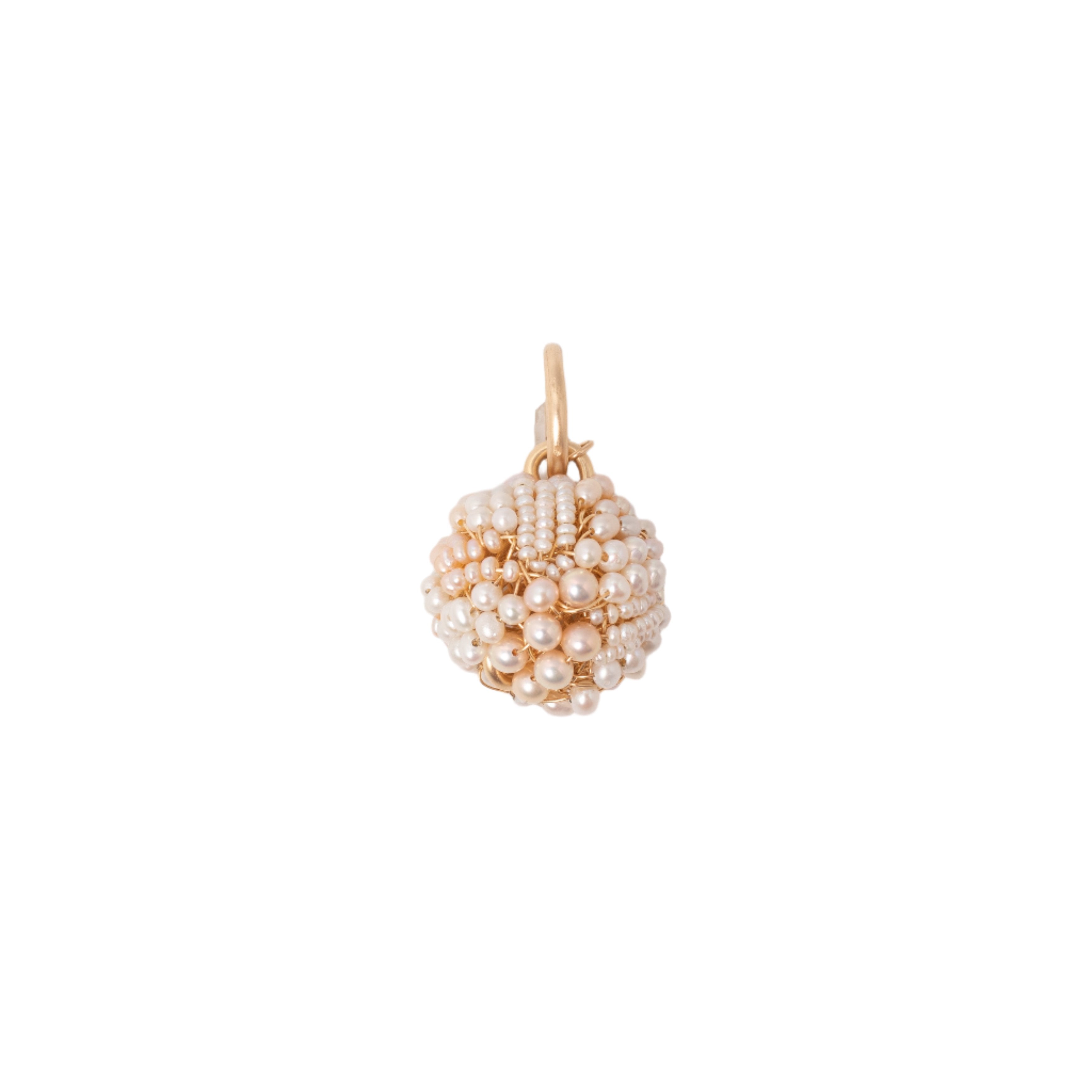 Clementina Charm #1 (25mm) - White Pearl Maiara TARBAY   