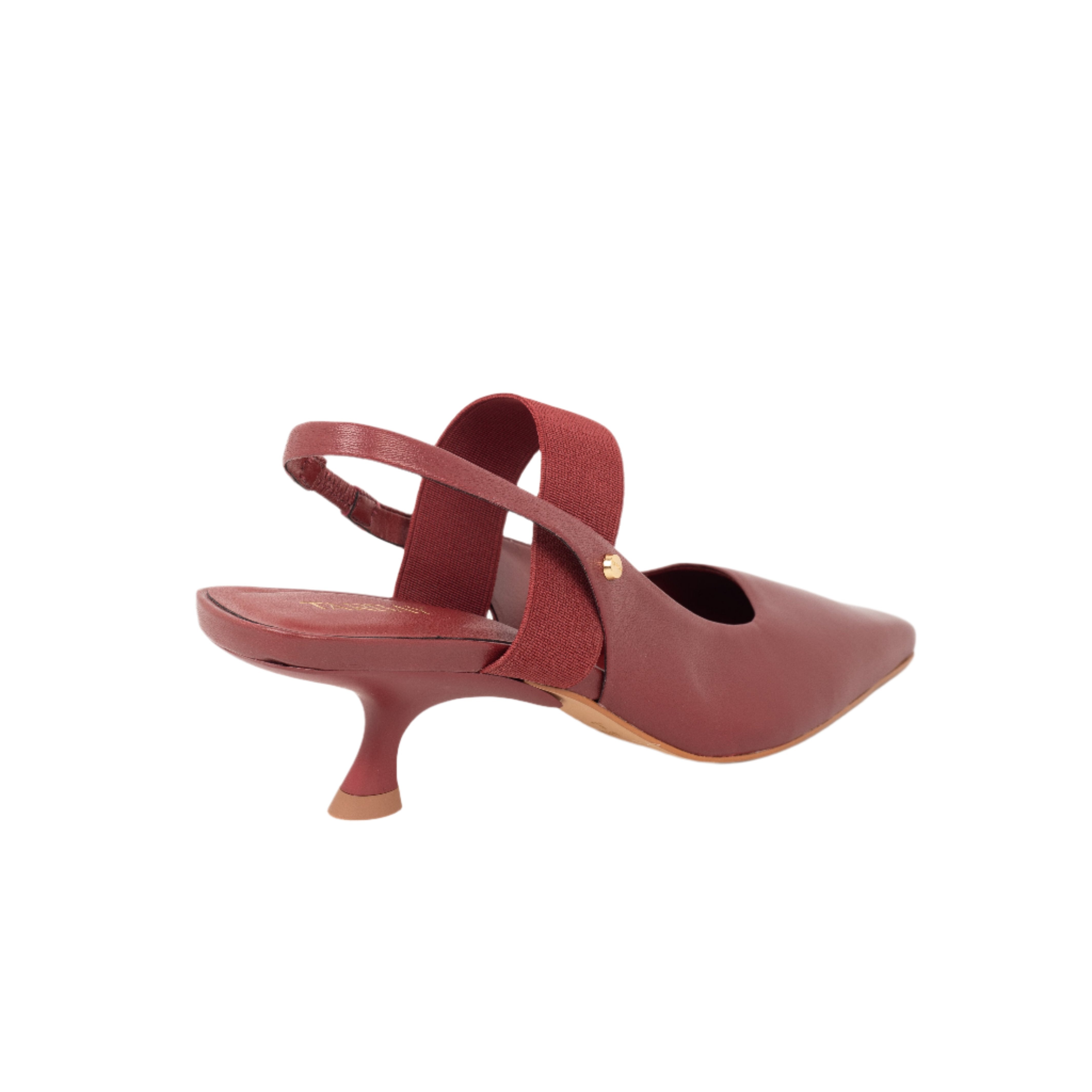 Astrid Sling-Back Pumps - Burgundy Maiara TARBAY   