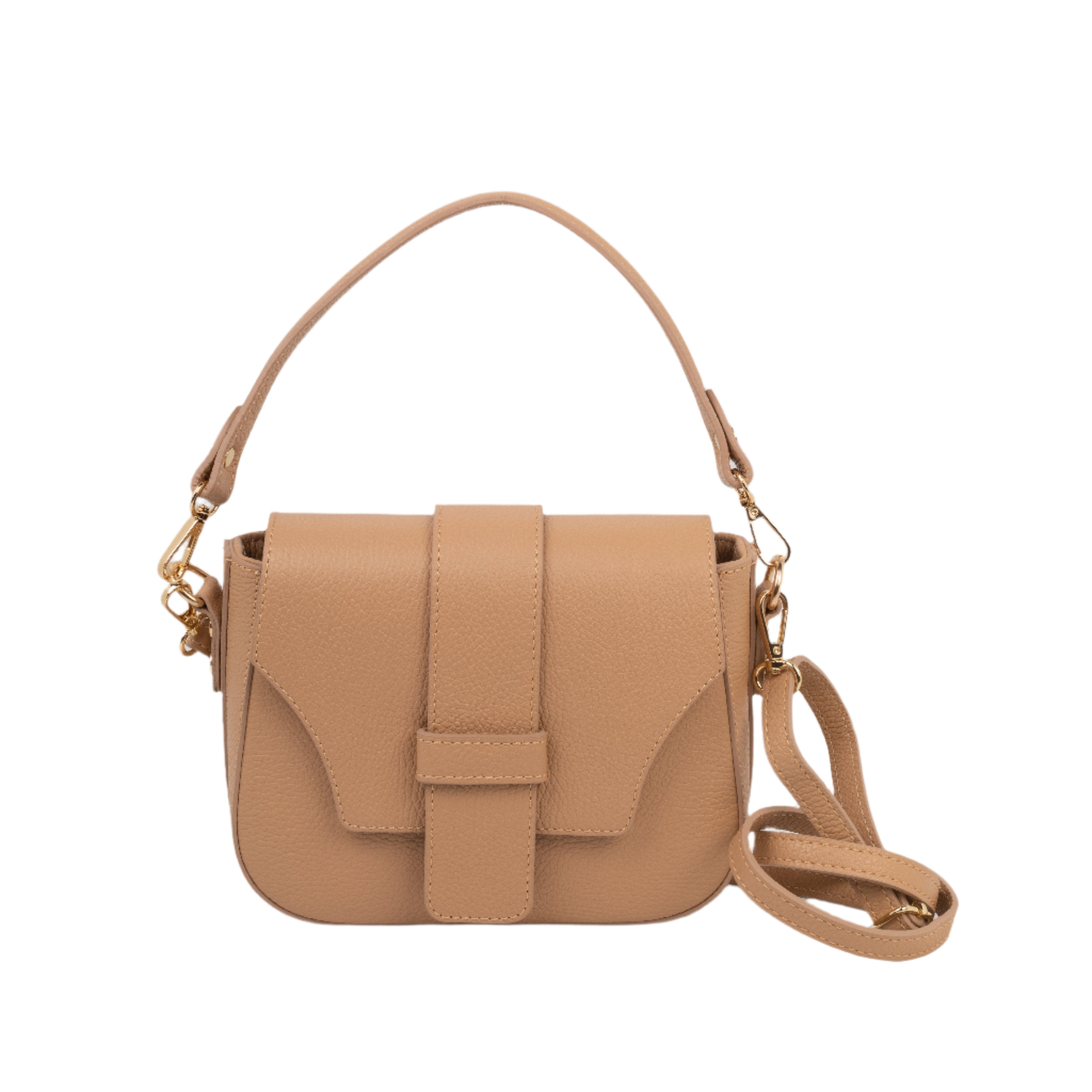 Nidia Crossbody Bag - Almond Shoulder & Crossbody Bags TARBAY