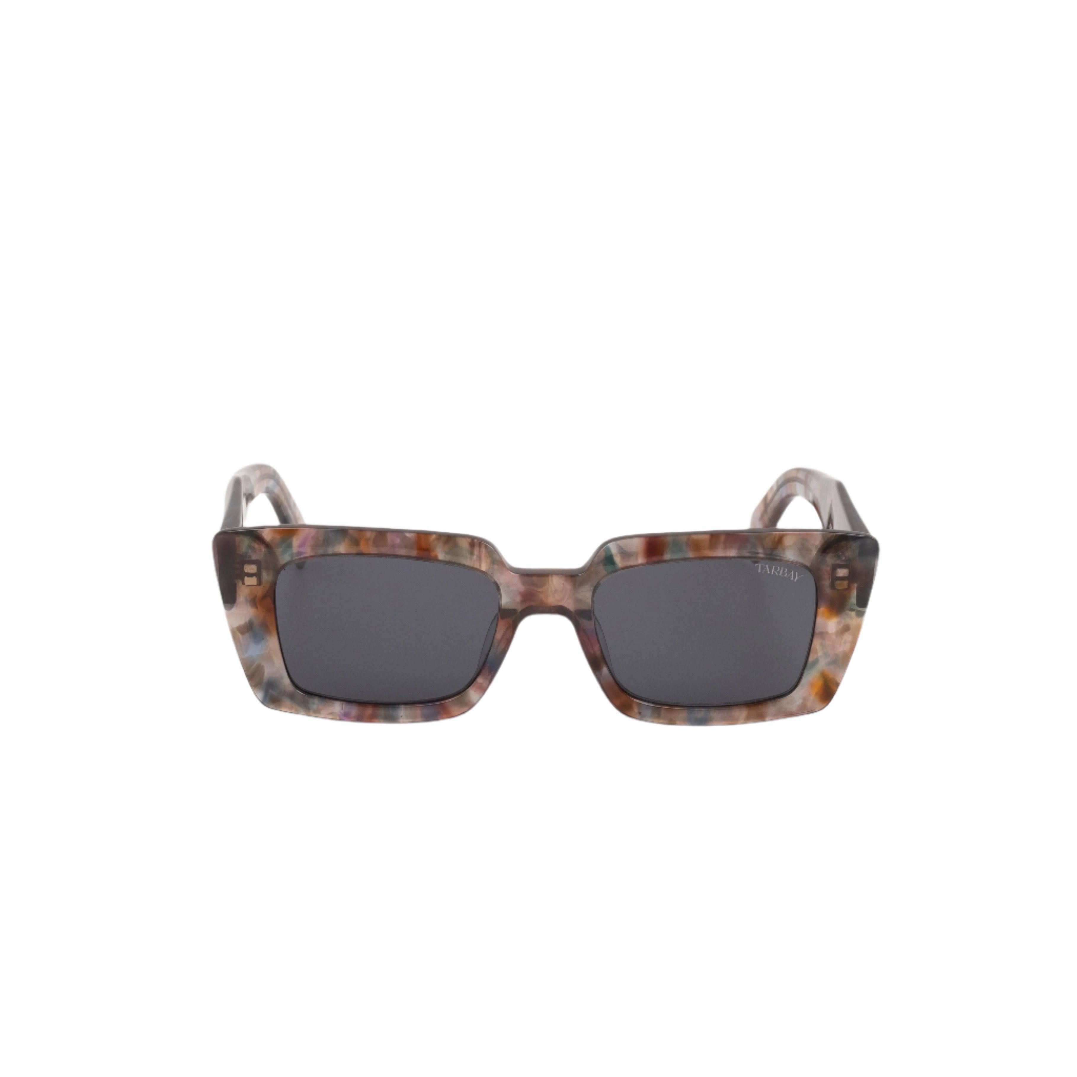 Parasol #4 - Brown Print SunGlasses TARBAY