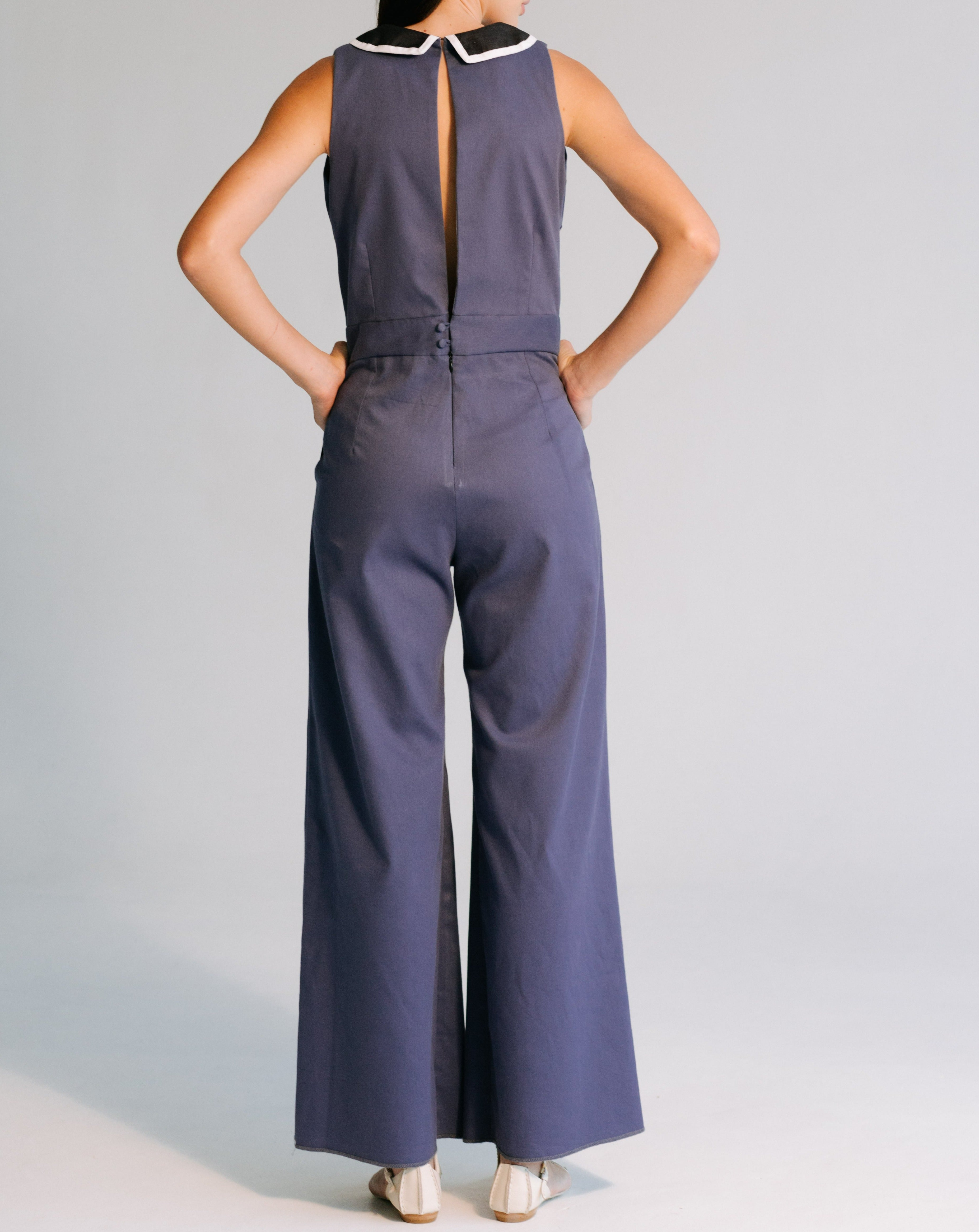 Bambu Jumpsuit - Blue Jumpsuits TARBAY   