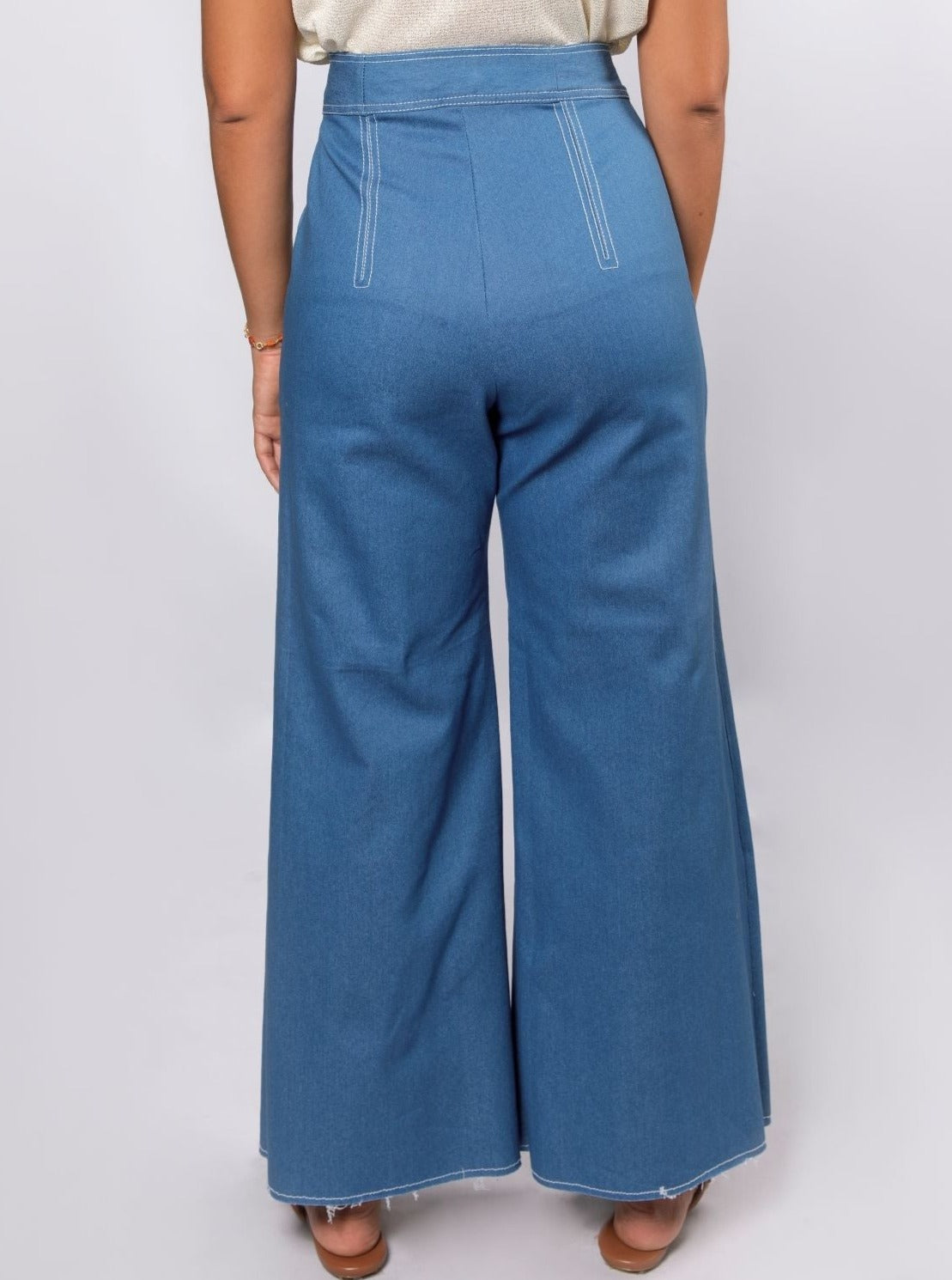 Keren Pants - Light Blue Pants TARBAY   